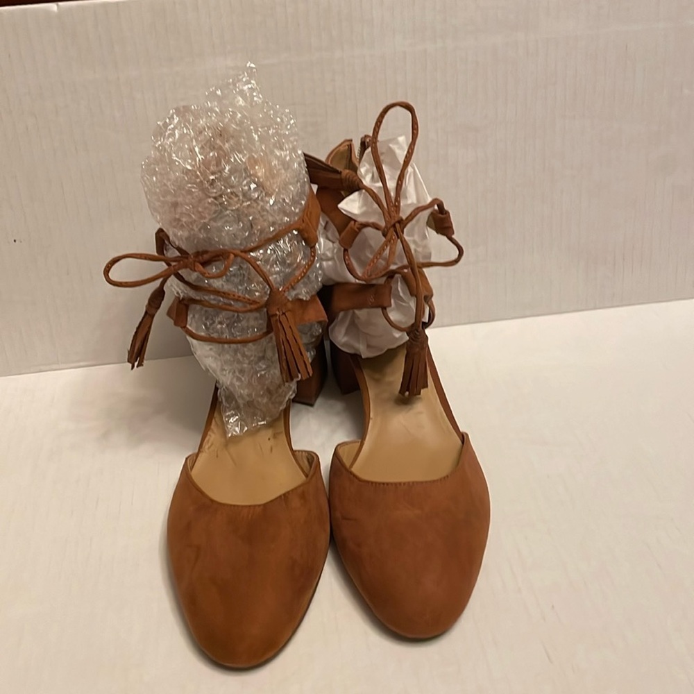 Franco Sarto Cinnamon Nubuck Ankle Zip Shooties 10